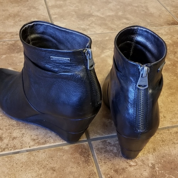 Diesel Black leather booties - Picture 8 of 9